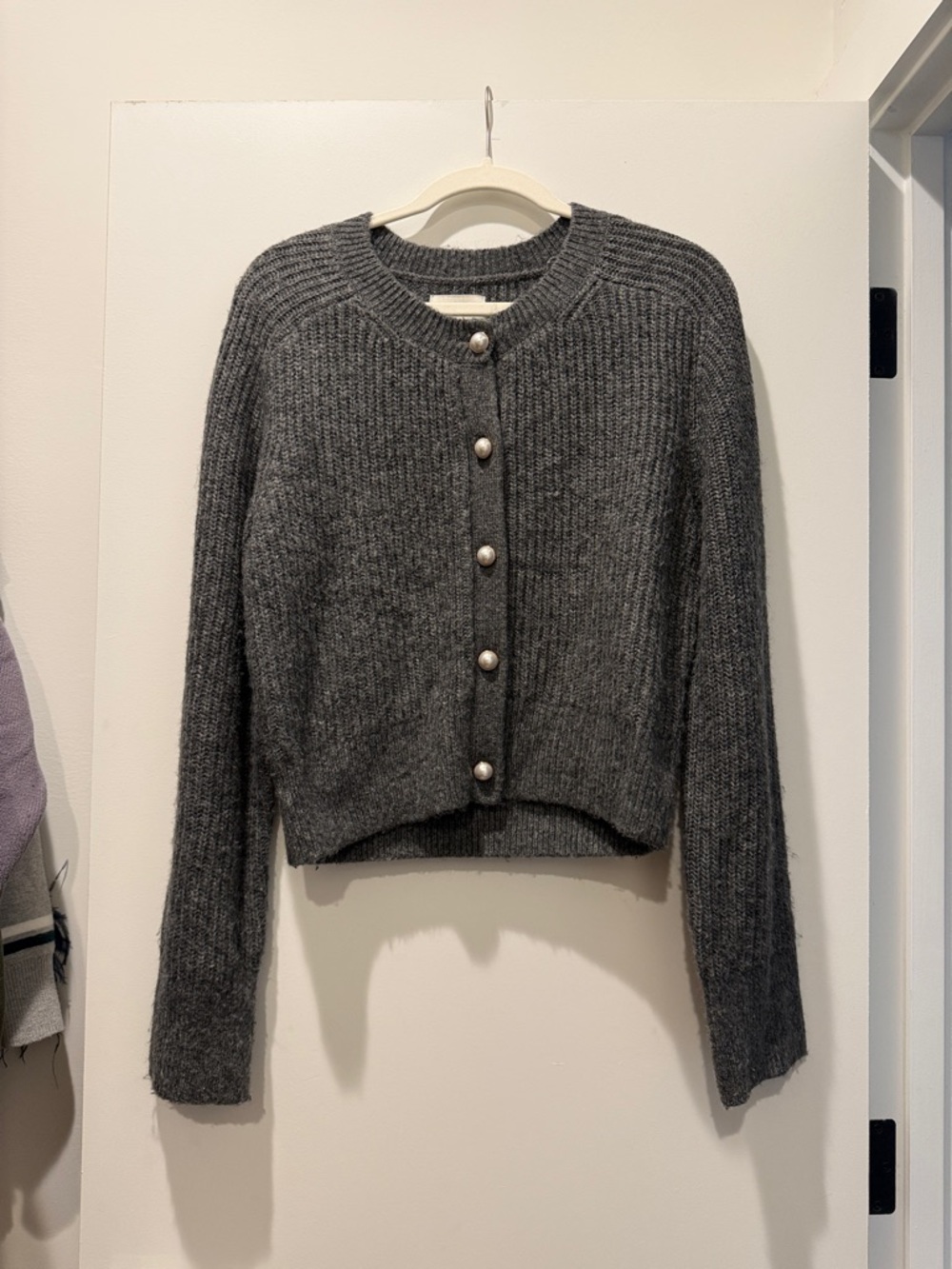 Abercrombie Pearl Button Cardigan - Picture 2 of 4